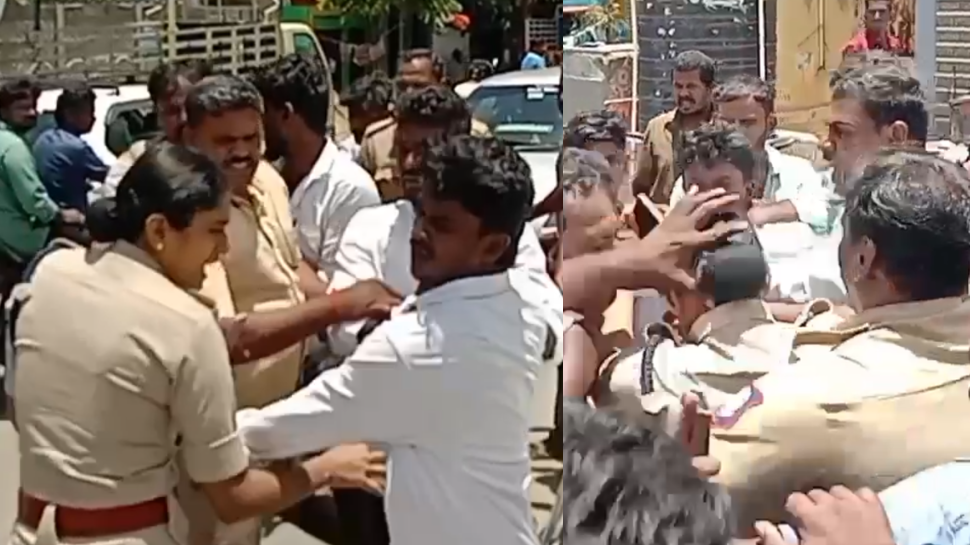 பெண் டிஎஸ்பி மீது திடீர் தாக்குதல்... அருப்புக்கோட்டையில் அதிகரிக்கும் பதற்றம் - பின்னணி என்ன? பெண் டிஎஸ்பி மீது திடீர் தாக்குதல்... அருப்புக்கோட்டையில் அதிகரிக்கும் பதற்றம் - பின்னணி என்ன?