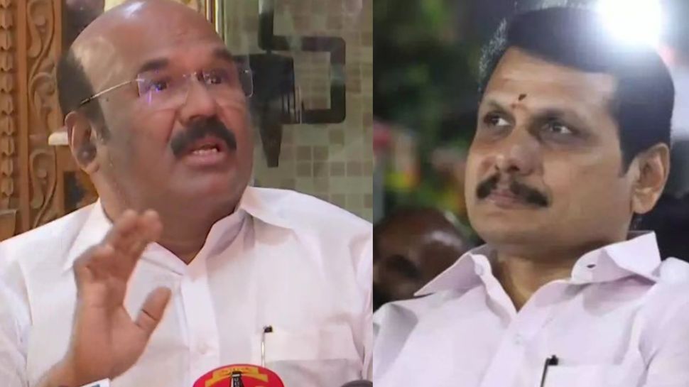 செந்தில் பாலாஜி அப்போ சீட்டிங், பிராடு... இப்போ ஸ்டாலினுக்கு தியாகியா? - ஜெயக்குமார் சரமாரி கேள்வி செந்தில் பாலாஜி அப்போ சீட்டிங், பிராடு... இப்போ ஸ்டாலினுக்கு தியாகியா? - ஜெயக்குமார் சரமாரி கேள்வி
