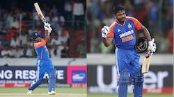 சஞ்சு சாம்சன் ருத்ரதாண்டவம் - ஒரே ஓவரில் தொடர்ந்து 5 சிக்ஸர்... இந்திய அணி 297 ரன்கள் குவிப்பு