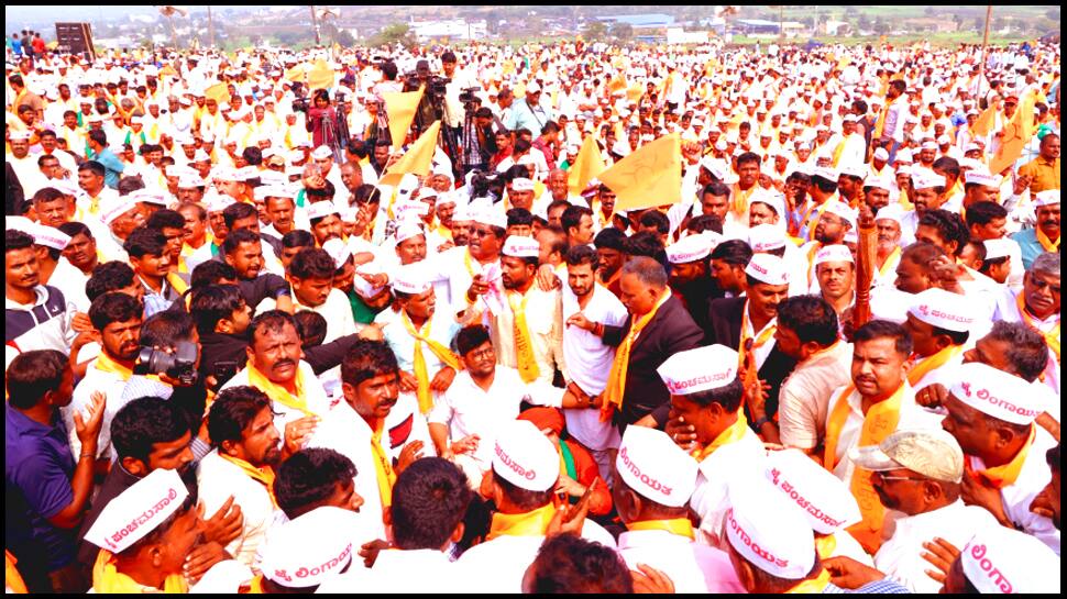 Lingayat Quota | இடஒதுக்கீடு விவகாரம்! போராட்டம் நடத்தியவர்கள் மீது கர்நாடகா போலீசார் தடியடி