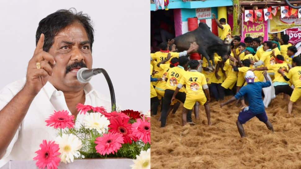 அமைச்சர் மூர்த்தி சாதி பாகுபாடு பார்கிறார் - பறையர் சமூக மக்கள் போராட்டம்