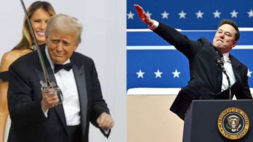 VIDEO: டான்ஸ் ஆடிய டிரம்ப்! பதவியேற்பு விழாவில் எலான் மஸ்க் செய்கையால் சர்ச்சை! 