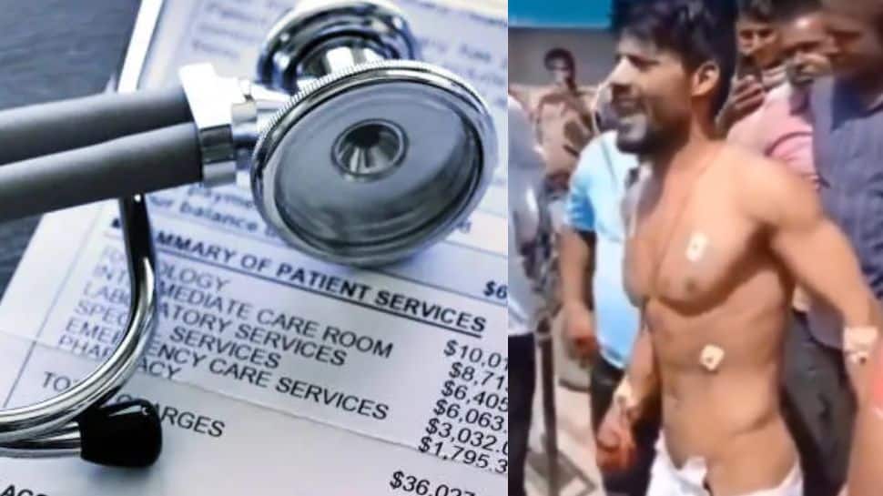 மருத்துவமனை Bill-ஐ பார்த்தவுடன் கோமாவில் இருந்து எழுந்த இளைஞர்! வைரலாகும் வீடியாே..