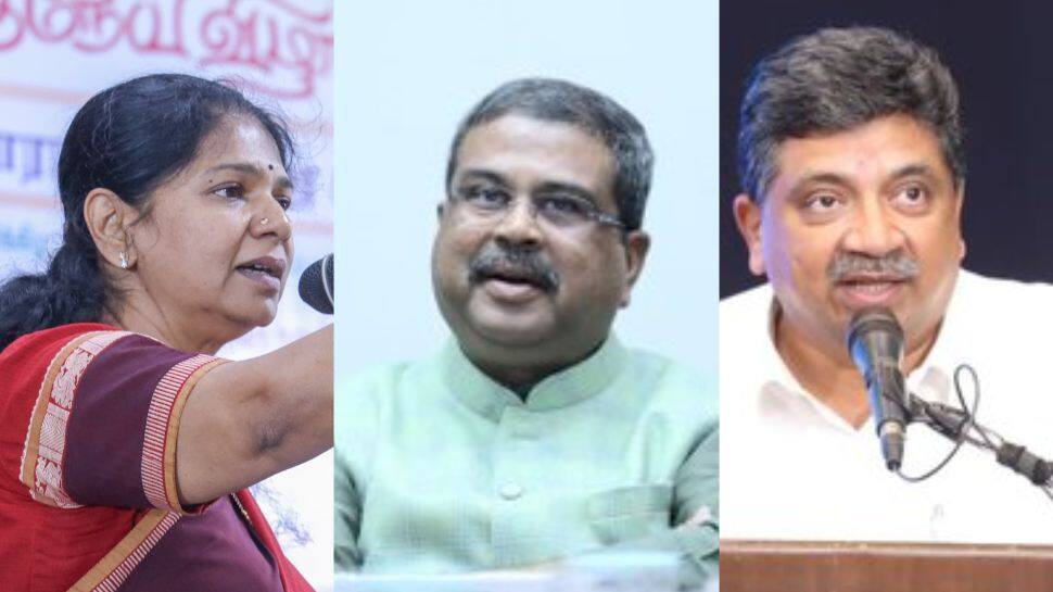 ’தர்மேந்திர பிரதான் பொய் சொல்லாதீங்க’ கனிமொழி, பிடிஆர் காட்டமான பதிலடி