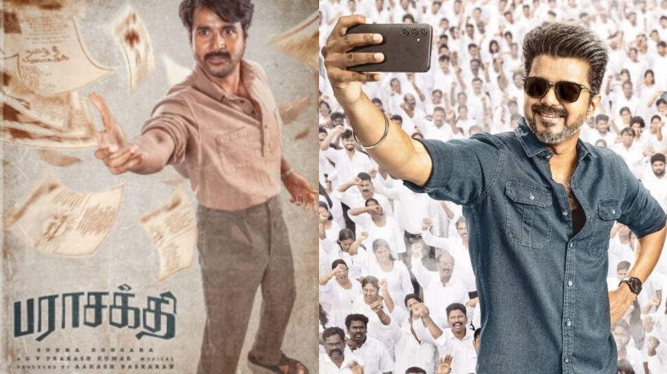 ஜனநாயகன் vs பராசக்தி! பொங்கலுக்கு விஜய்யுடன் மோதும் சிவகார்த்திகேயன்?