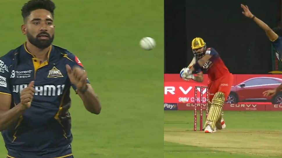 விராட் கோலி பேட்டிங்... பந்துவீச வரும்போது எமோஷ்னல் ஆன முகமது சிராஜ் - வீடியோ வைரல்