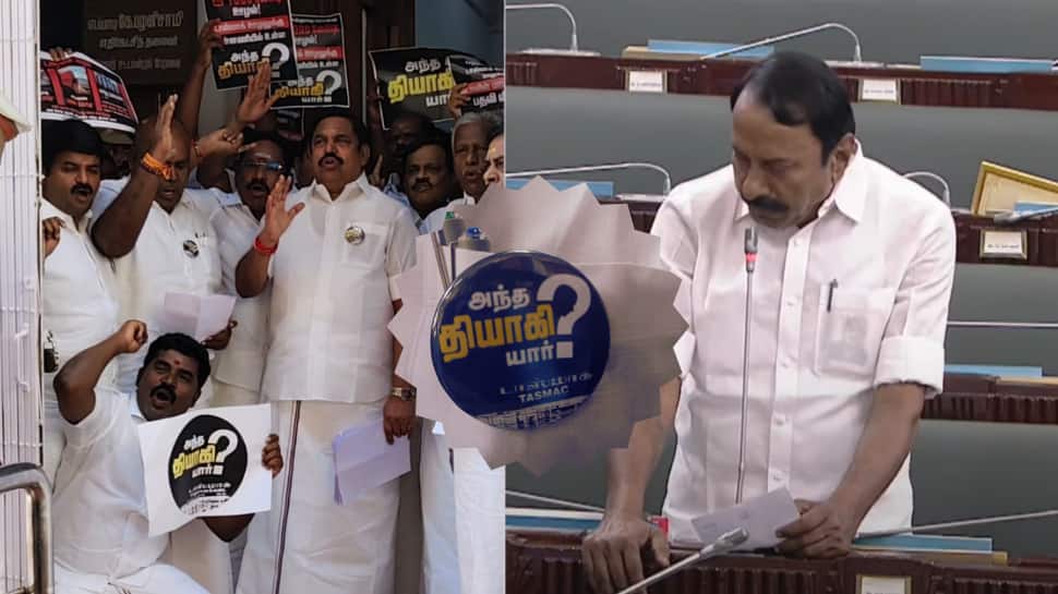 சட்டப்பேரவையில் அதிமுகவினர் சஸ்பெண்ட் - வெளியே இபிஎஸ்... உள்ளே செங்கோட்டையன்  