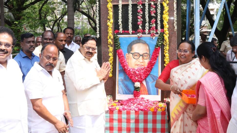 அம்பேத்கர் பிறந்தநாள் விழா: அமைச்சர் துரைமுருகன் பேச்சால் மீண்டும் சர்ச்சையா?