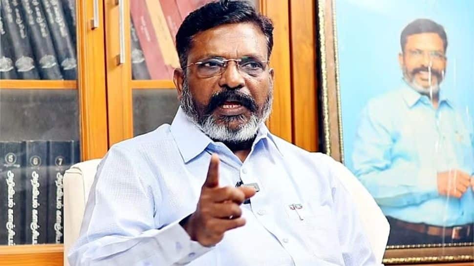 பாஜகவுடனான கூட்டணியை அதிமுக மறுபரிசீலனை செய்ய வேண்டும் - தொல். திருமாவளவன் கோரிக்கை! 