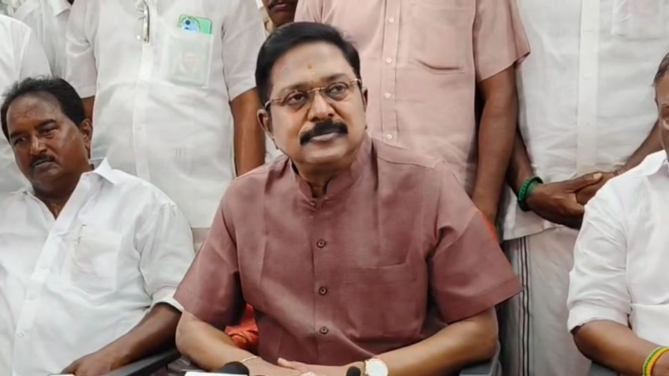 திமுகவை வீழ்த்த ஒன்றிணைவோம்... பங்காளி சண்டையை பிறகு போடுவோம் - டிடிவி தடாலடி! திமுகவை வீழ்த்த ஒன்றிணைவோம்... பங்காளி சண்டையை பிறகு போடுவோம் - டிடிவி தடாலடி!