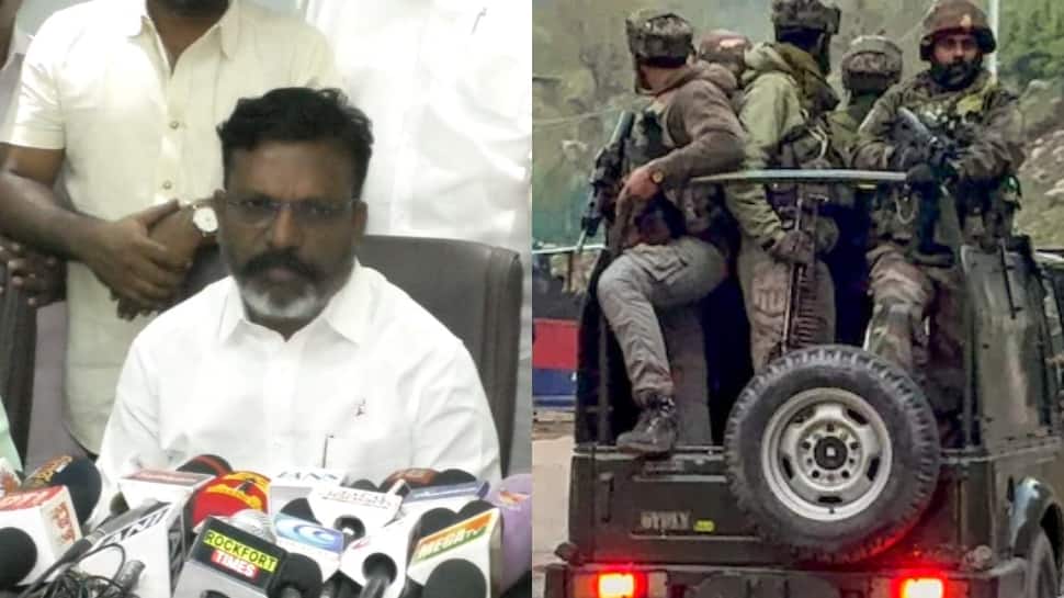 பகல்காம் தாக்குதல்: பாகிஸ்தானுக்கு எதிராக போரிடக் கூடாது... திருமாவளவன் விளக்கம்