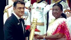 பத்மபூஷன் விருது பெற்ற அஜித்..உடனே அவரது குடும்பம் செய்த செயல்! வைரலாகும் வீடியோ..