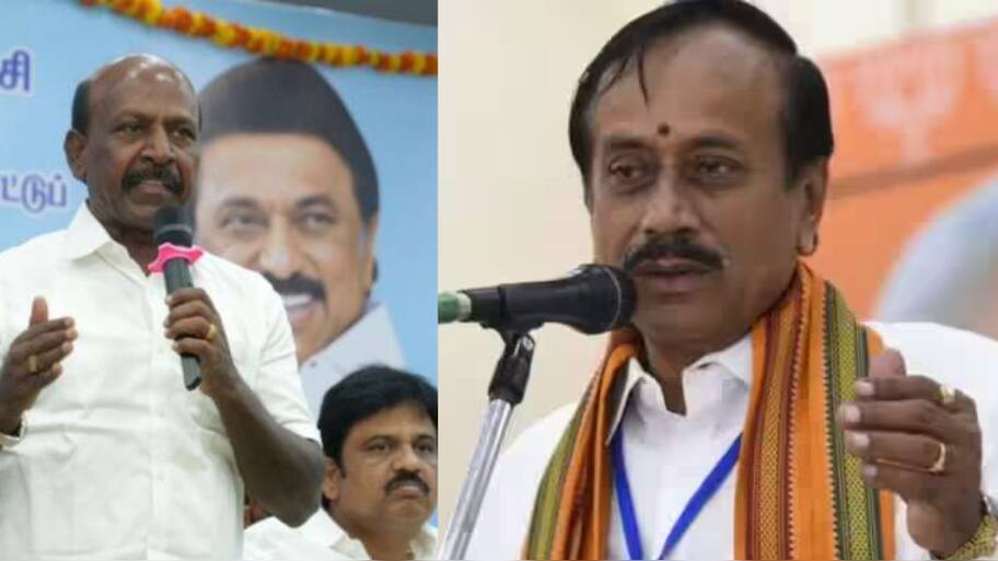 BJP H Raja Criticizes Minister Ma Subramanian On His NEET Exemption ...