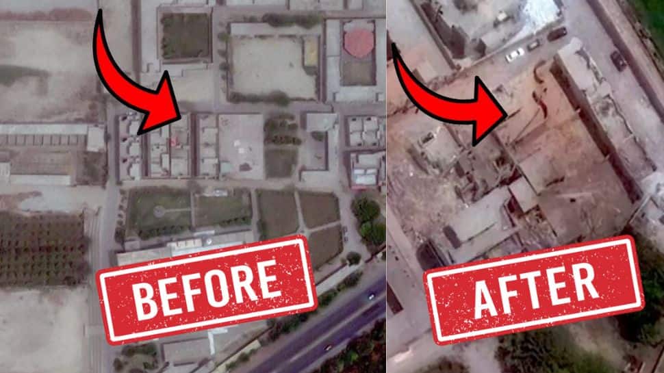 ஆப்ரேஷன் சிந்தூருக்கு முன்பும்-பின்பும் பாகிஸ்தான்! வைரலாகும் புகைப்படம்..