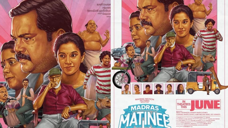 சத்யராஜ் - காளி வெங்கட் நடிக்கும் மெட்ராஸ் மேட்னி! வெளியானது பர்ஸ்ட் லுக்!