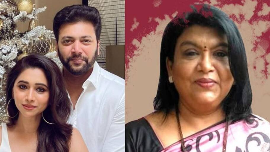 Actor Ravi Mohan Aka Jayam Ravi Mother In Law Aarti Ravi Mother Sujatha ...