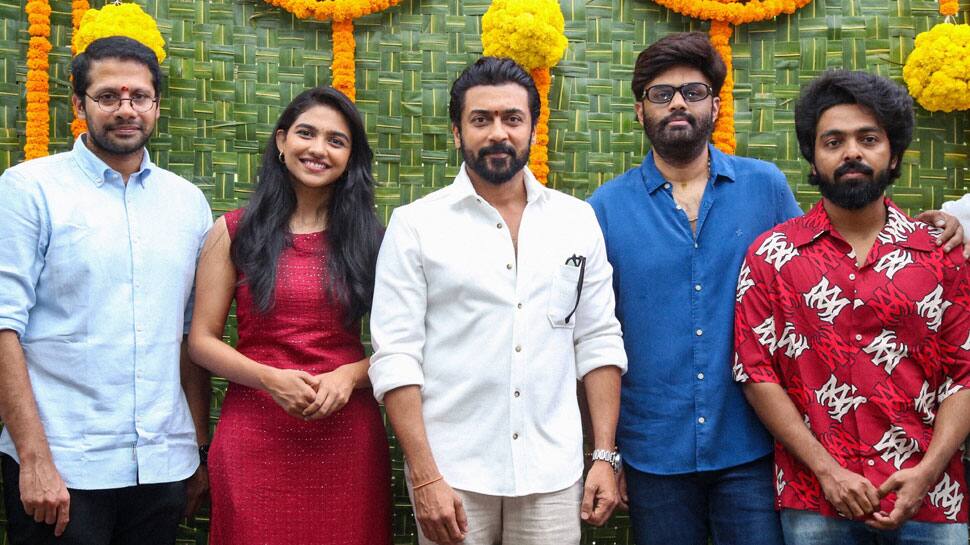 ‘சூர்யா 46’ படப் பணிகள் பூஜையுடன் தொடக்கம்