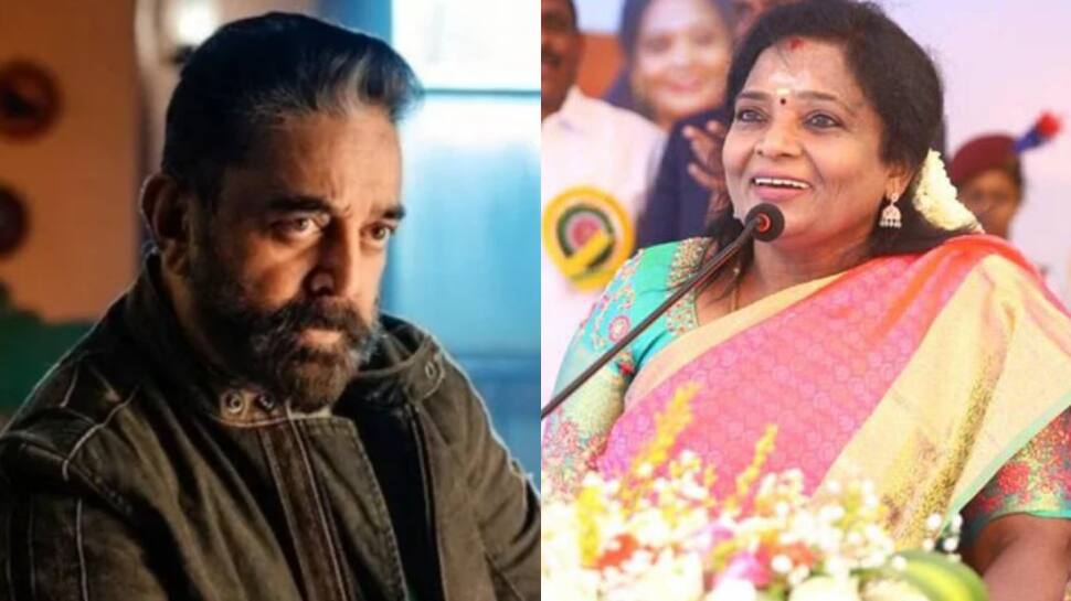 ராஜ்யசபா சீட்டிற்காக கமல்ஹாசன் இப்படி பேசுகிறார் - தமிழிசை சௌந்தரராஜன்!