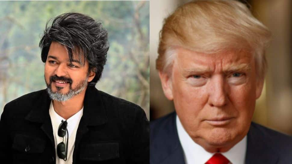 விஜய் பட காட்சியை ரீ-கிரியேட் செய்த அதிபர் ட்ரம்ப்! வைரலாகும் வீடியோ..