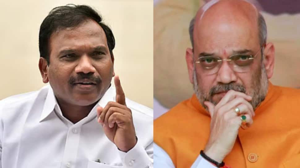 அமித்ஷா பேசியது அப்பட்டமான பொய்... ஆதாரம் இருக்கா...? கொந்தளித்த ஆ.ராசா!