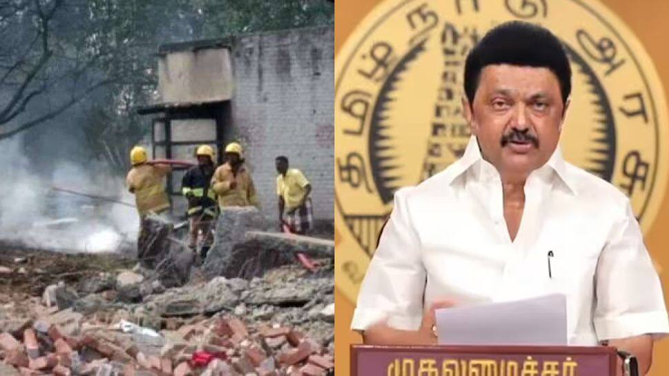  விருதுநகர் அருகே வெடி விபத்து.. 3 பேர் பலி.. நிவாரணம் அறிவித்த முதலமைச்சர் ஸ்டாலின்!