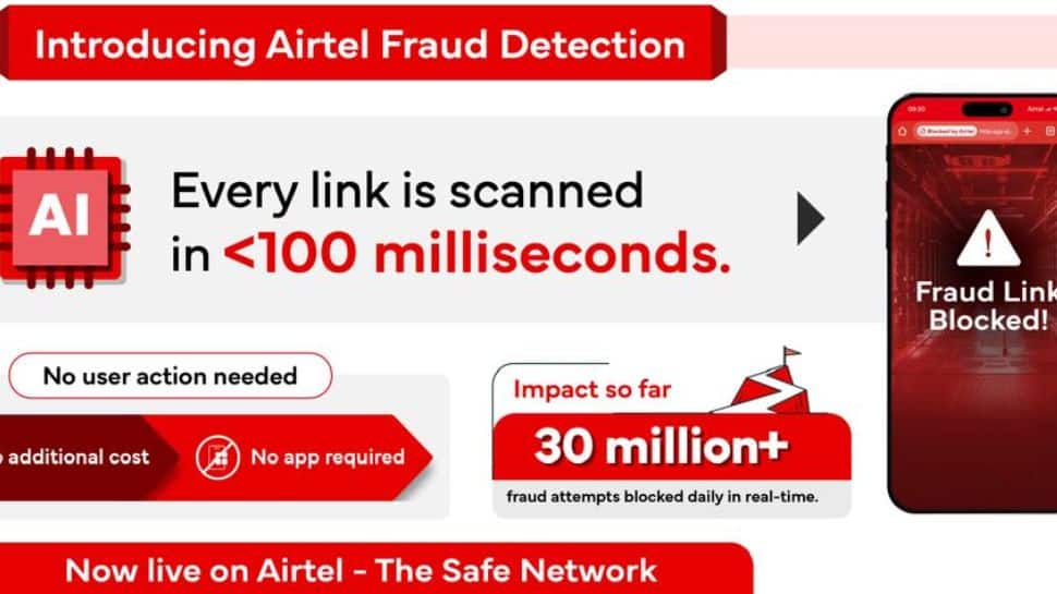 ஏர்டெல் வாடிக்கையாளர்களுக்கு மிகப்பெரிய குட்நியூஸ்..! ஆன்லைன் மோசடிகளில் சிக்கமாட்டீர்கள்