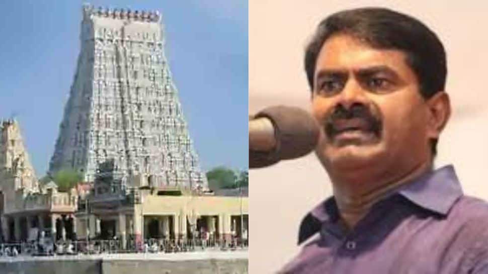 'தமிழிலும்' குடமுழுக்கு என்பது அவமானம்! ஏமாற்றும் திமுக - சீமான்!