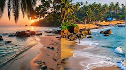 மழைக் காலத்தில் ஜாலியாக கொண்டாட... இந்த 'ஜில் ஜில்' கடற்கரைகளுக்கு போகலாம்!