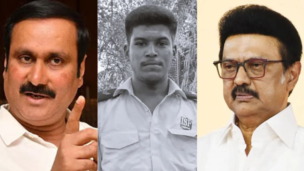 அஜித்குமார் மரணம்: ஸ்டாலின் அரசு மீது படிந்த இரத்தக்கறை விலகாது - அன்புமணி ராமதாஸ் அட்டாக்! அஜித்குமார் மரணம்: ஸ்டாலின் அரசு மீது படிந்த இரத்தக்கறை விலகாது - அன்புமணி ராமதாஸ் அட்டாக்!