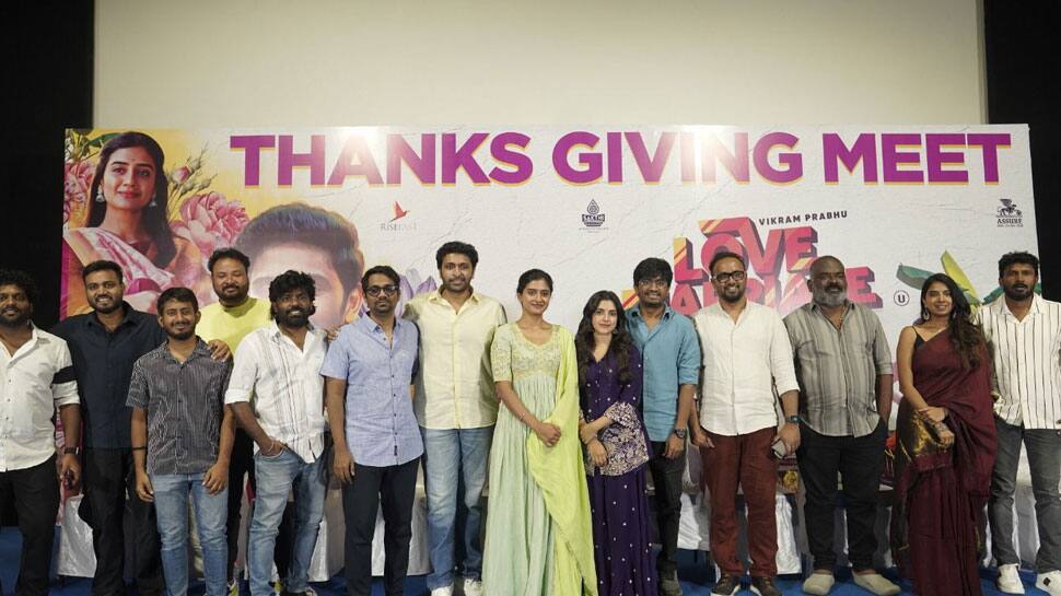 ரசிகர்களுக்கும், ஊடகத்தினருக்கும் நன்றி தெரிவித்த 'லவ் மேரேஜ்' படக்குழு