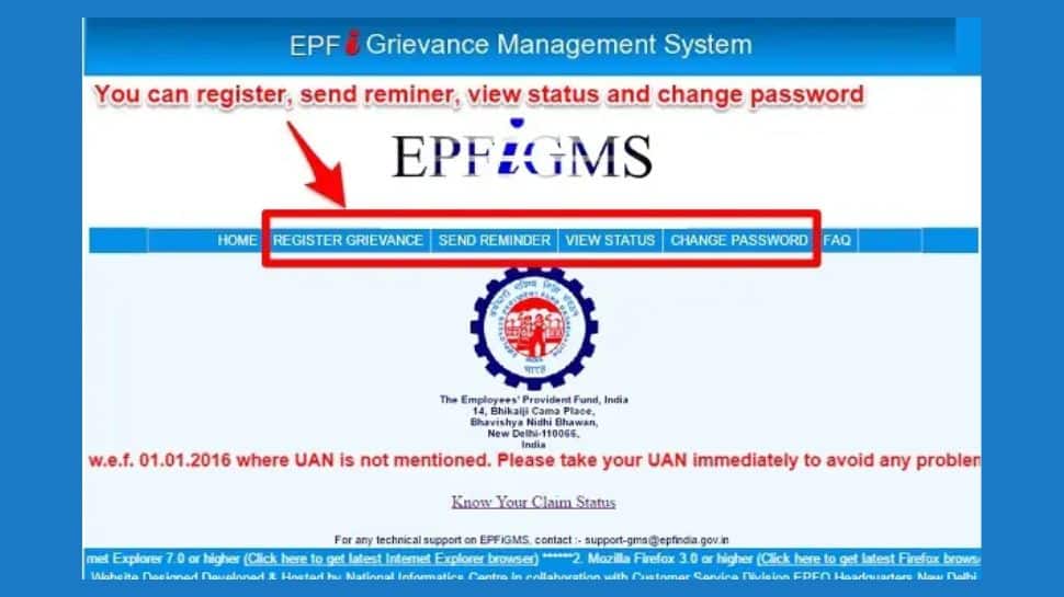 ஊழியர்கள், ஓய்வூதியதாரர்கள் EPFO குறை தீர்க்கும் போர்டல் மூலம் புகார் அளிப்பது எப்படி