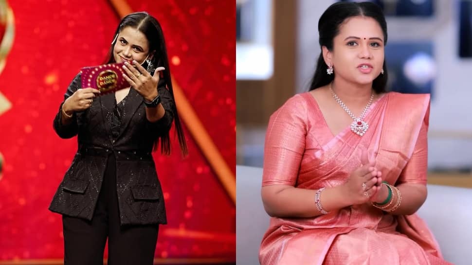 ஜீ தமிழில் என்னுடைய கடைசி நாள்! வீடியோ வெளியிட்ட மணிமேகலை!