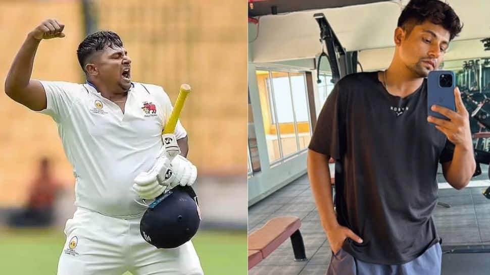 17 கிலோ உடல் எடையை குறைத்து ஆளே மாறிப்போன சர்பராஸ் கான்.. எப்படி ஆய்டாரு பாருங்க!