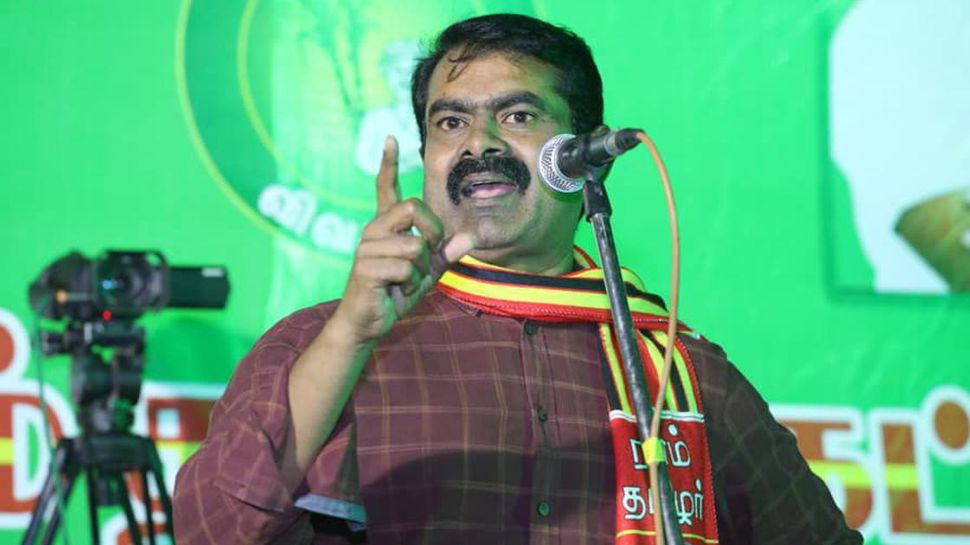 இந்தி திணிப்பை எதிர்க்கும் தமிழ்நாட்டில், இந்திக்காரர்களைத் திணிக்கும் பாஜகவின் சூழ்ச்சி - சீமான் தாக்கு! இந்தி திணிப்பை எதிர்க்கும் தமிழ்நாட்டில், இந்திக்காரர்களைத் திணிக்கும் பாஜகவின் சூழ்ச்சி - சீமான் தாக்கு!
