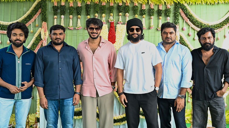 துல்கர் சல்மான் நடிக்கும் #DQ 41 - #SLV 10 படம் - பூஜையுடன் படப்பிடிப்பு தொடக்கம் துல்கர் சல்மான் நடிக்கும் #DQ 41 - #SLV 10 படம் - பூஜையுடன் படப்பிடிப்பு தொடக்கம்