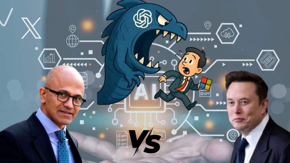 எலான் மஸ்கும் Microsoft CEO-க்கும் X தளத்தில் மோதல்! என்ன பிரச்சனை?