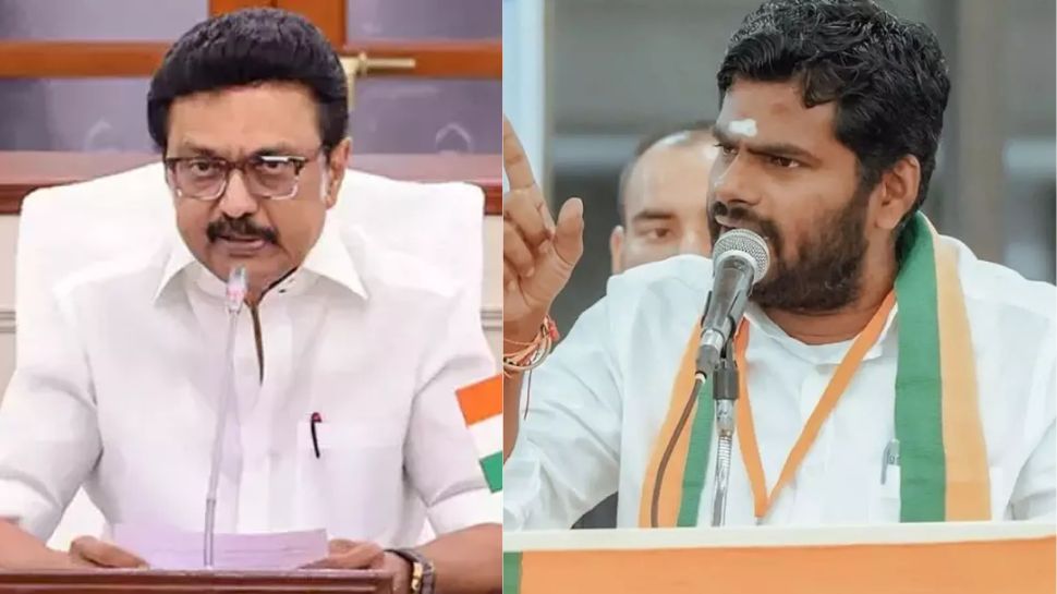 மாநில கல்விக் கொள்கை: திமுக நடத்தும் பள்ளிகளில் மட்டும் ஹிந்தி! ஆனால்.. அண்ணாமலை கடும் சாடல் மாநில கல்விக் கொள்கை: திமுக நடத்தும் பள்ளிகளில் மட்டும் ஹிந்தி! ஆனால்.. அண்ணாமலை கடும் சாடல்