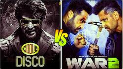 யுஎஸ்ஏ முன்பதிவு: வார் 2 படத்தை பின்னுக்கு தள்ளி டிக்கெட் புக்கிங்கில் முந்தும் கூலி படம்!
