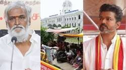 தூய்மை பணியாளர் போராட்டம்: "தவெக துணை நிற்கும்.. சேகர்பாபு திமுகவுக்கு எதிராக செயல்படுகிறார்"!