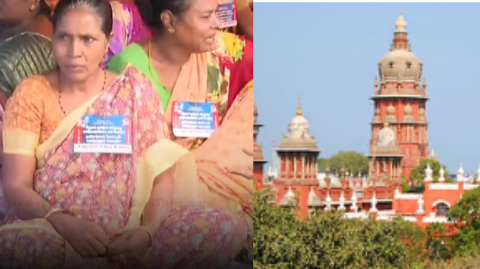 போராடும் தூய்மை பணியாளர்கள் மீது நடவடிக்கை! சென்னை ஐகோர்ட் உத்தரவு.. போராடும் தூய்மை பணியாளர்கள் மீது நடவடிக்கை! சென்னை ஐகோர்ட் உத்தரவு..