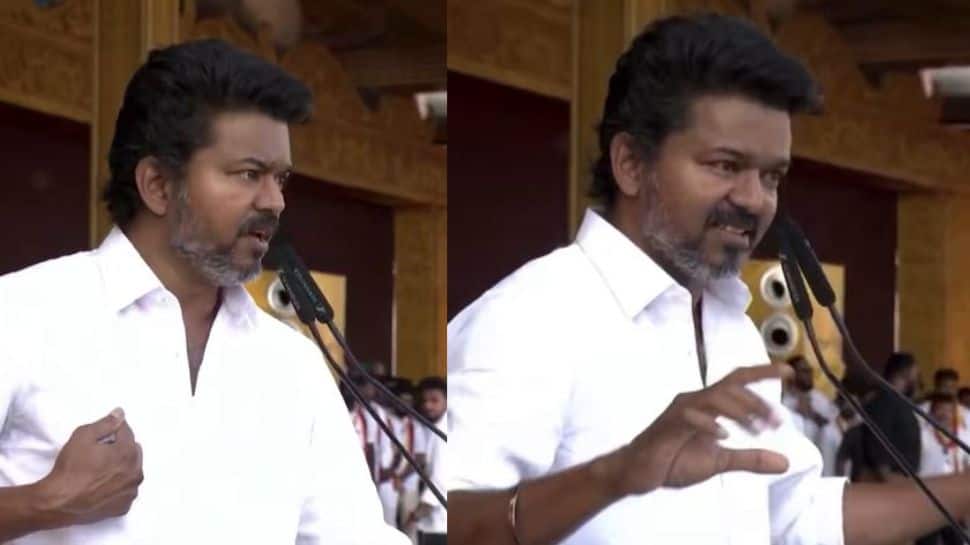 மதுரை மாநாட்டில் தவெக வேட்பாளர் பட்டியலை வெளியிட்ட நடிகர் விஜய்