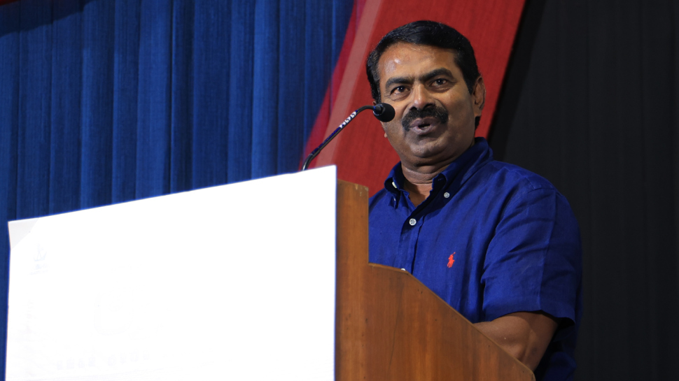 பல கோடி பட்ஜெட்டில் கதையில்லாமல் படம் எடுக்கிறார்கள் - ஆட்டி பட விழாவில் சீமான்! பல கோடி பட்ஜெட்டில் கதையில்லாமல் படம் எடுக்கிறார்கள் - ஆட்டி பட விழாவில் சீமான்!