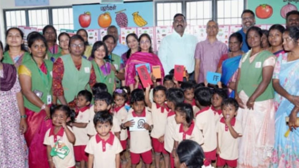 அங்கன்வாடி குழந்தைகளுக்கு இலவச சர்வதேச ஆங்கில வழிக்கல்வி - தமிழ்நாடு அரசின் சூப்பர் திட்டம் அங்கன்வாடி குழந்தைகளுக்கு இலவச சர்வதேச ஆங்கில வழிக்கல்வி - தமிழ்நாடு அரசின் சூப்பர் திட்டம்