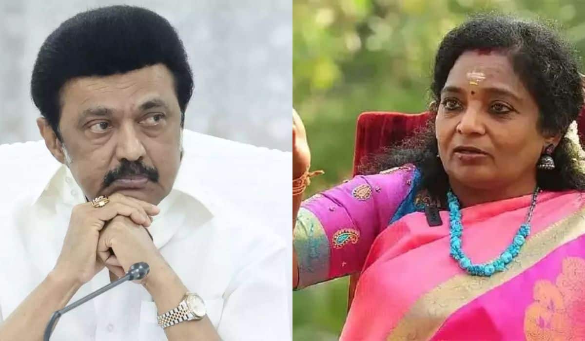 ஸ்டாலினை தமிழ் சமூகம் மன்னிக்காது - தமிழிசை செளந்தரராஜன்!