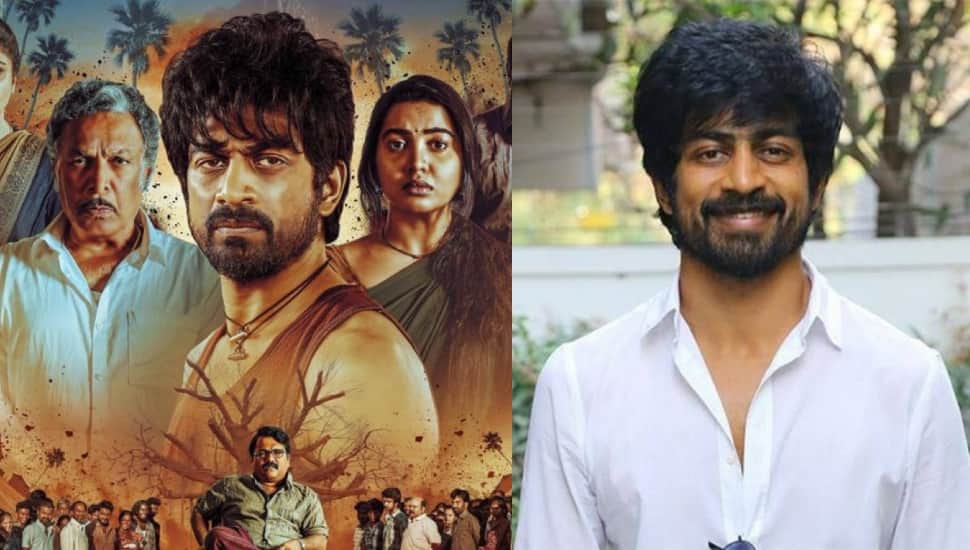 பாம் படத்தில் கிராமத்து இளைஞராக அசத்தி உள்ள அர்ஜுன் தாஸ்! 