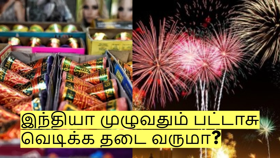 இந்தியா முழுவதும் பட்டாசு வெடிக்க தடை வருமா? உச்சநீதிமன்றம் என்ன சொல்ல போகிறது? இந்தியா முழுவதும் பட்டாசு வெடிக்க தடை வருமா? உச்சநீதிமன்றம் என்ன சொல்ல போகிறது?