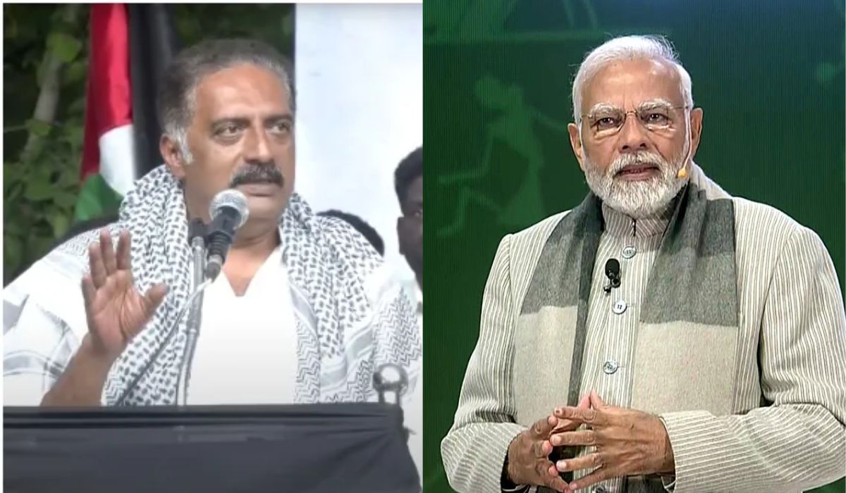 "காசா போருக்கு இஸ்ரேல் மட்டும் அல்ல.. மோடியும் காரணம்" - பிரகாஷ் ராஜ்! "காசா போருக்கு இஸ்ரேல் மட்டும் அல்ல.. மோடியும் காரணம்" - பிரகாஷ் ராஜ்!