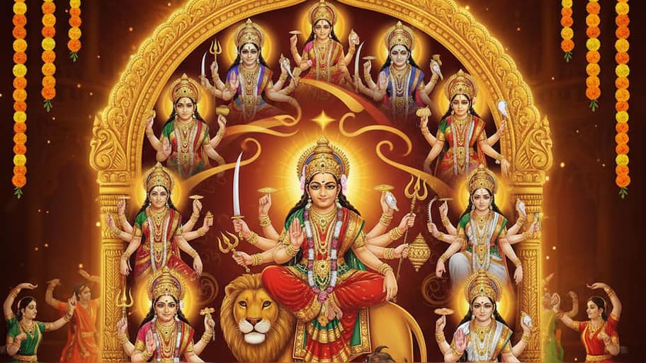 துர்க்கை அம்மனின் ஒன்பது வடிவங்கள்: நவராத்திரி 2025 சிறப்புக்கள்