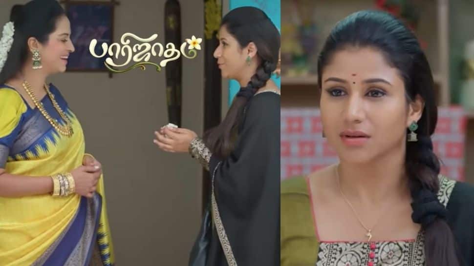 விஷாலுக்கு காத்திருக்கும் அதிர்ச்சி..பாரிஜாதம் இன்றைய எபிசோட் அப்டேட்!