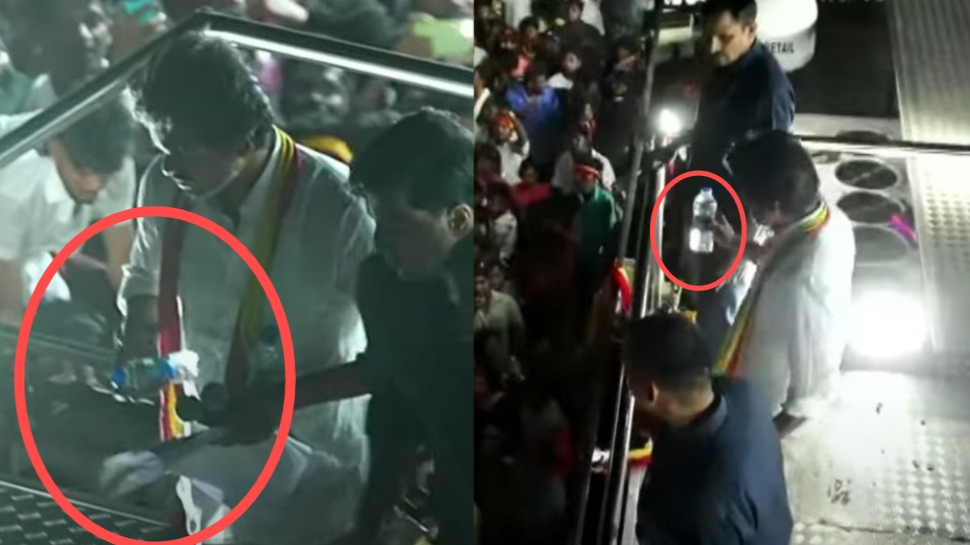தண்ணீர் பாட்டிலை வீசிய விஜய்... பலி எண்ணிக்கை உயர இதுவும் காரணமா? - நடந்தது என்ன? தண்ணீர் பாட்டிலை வீசிய விஜய்... பலி எண்ணிக்கை உயர இதுவும் காரணமா? - நடந்தது என்ன?